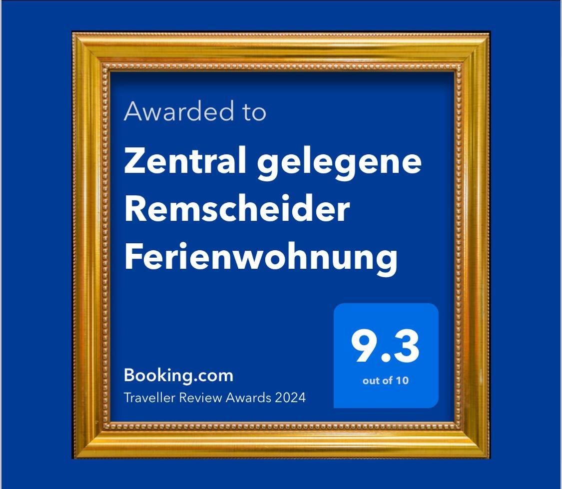 Zentral Gelegene Remscheider Ferienwohnung Exteriör bild